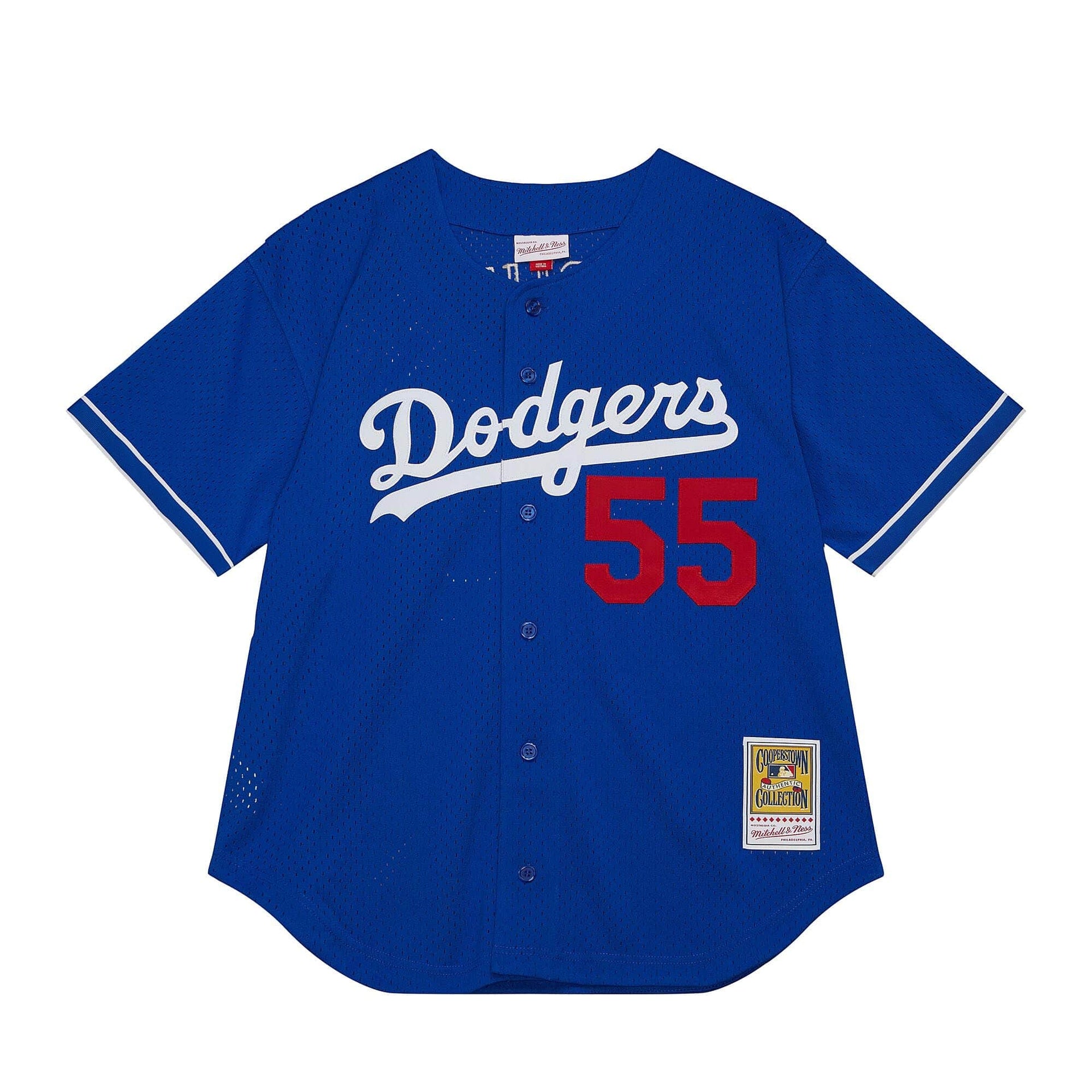 Authentic Orel Hershiser Los Angeles Dodgers 2000 BP Jersey – Athletic  Legends Co.